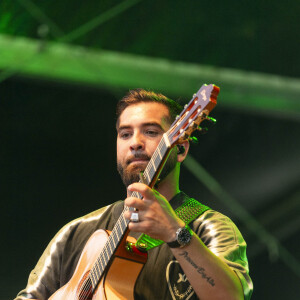 Kendji Girac en concert lors du Festival "Paris Paradis" au parc de la Villette à Paris le 10 septembre 2023. © Pierre Perusseau/Bestimage 