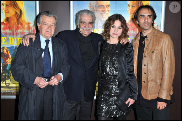 Archive - PHILIPPE LAUDENBACH, OMAR SHARIF, EMILIE DEQUENNE & LAURENT VINAS-RAYMOND - AVANT PREMIERE DU FILM ' J'AI OUBLE DE TE DIRE ' AU CINEMA DES CINEASTES .