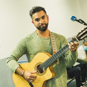 Exclusif - Backstage - Kendji Girac - Enregistrement de l'émission "Tous ensemble pour la musique" pour la fête de la musique 2020 à l'AccorHotels Arena à Paris le 18 juin 2020. © Cyril Moreau / Veeren Ramsamy / Bestimage