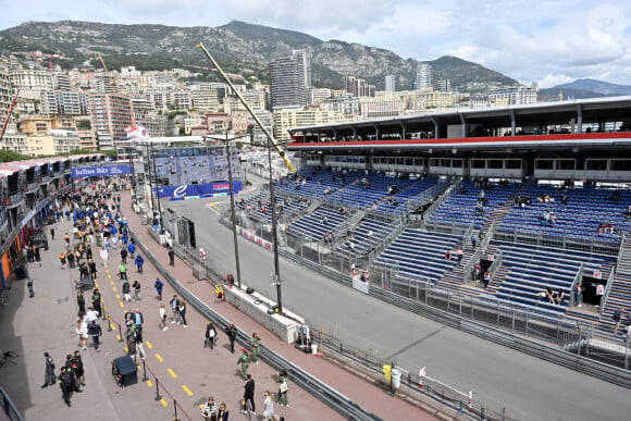 Illustration durant le Monaco E-Prix 2024, le 27 avril 2024. Le pilote Jaguar Mitch Evans a remporté la course devant son coéquipier Nick Cassidy suivi par Stoffel Vandoorne sur DS Penske. C'est la 7eme édition du Monaco E-prix. A l'occasion de la 10eme saison du Championnat du Monde ABB FIA Formula E, les monoplaces de 3eme génération ont parcouru les rues de la Principauté. © Bruno Bebert/Bestimage 