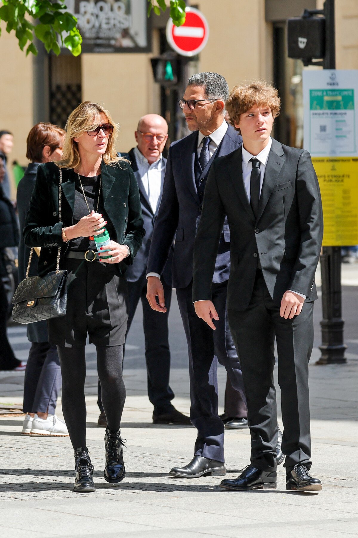 Photo : Sarah Poniatowski (Lavoine), son compagnon Roschdy Zem, Roman ...