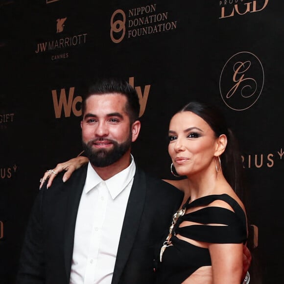 Depuis dix ans, Kendji Girac s'est lié d'amitié avec la marraine de la fondation, Eva Longoria.
Photocall du Global Gift Gala lors du 75ᵉ Festival International du Film de Cannes le 19 mai 2022. © Tiziano Da Silva / Bestimage