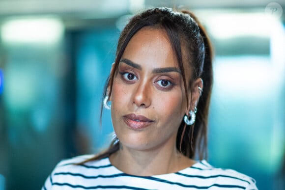 Amel Bent pose pour une seance photo lors du 3eme Festival Soeurs Jumelles a Rochefort, France le 29 Juin, 2023. Photo by Aurore Marechal/ABACAPRESS.COM