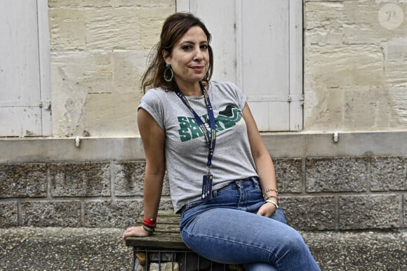 Léa Salamé - Festival International du Journalisme à Couthures sur Garonne le 15 juillet 2023. - Festival International du Journalisme à Couthures sur Garonne le 15 juillet 2023.