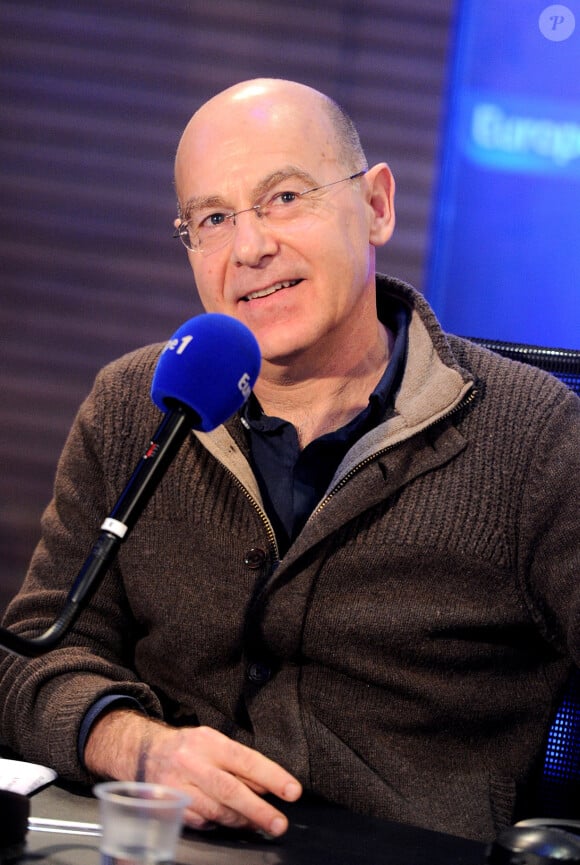 Didier Bénureau dans l'émission "Faites entrer l'invité" de Michel Drucker, sur Europe 1 © Guillaume Gaffiot /Bestimage