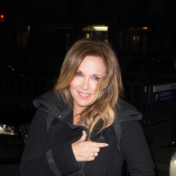 Hélène Segara à la soirée de la 40ème édition "The Best Awards" à l'hôtel Four Seasons George V à Paris, le 27 Janvier 2017.
