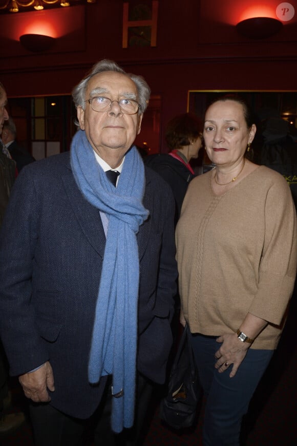 Leurs parents étaient séparés
Exclusif - Bernard Pivot et Monique Dupuis - People à la générale de la pièce "A torts et à raison" au théâtre Hébertot à Paris le 25 janvier 2016. © Coadic Guirec/Bestimage