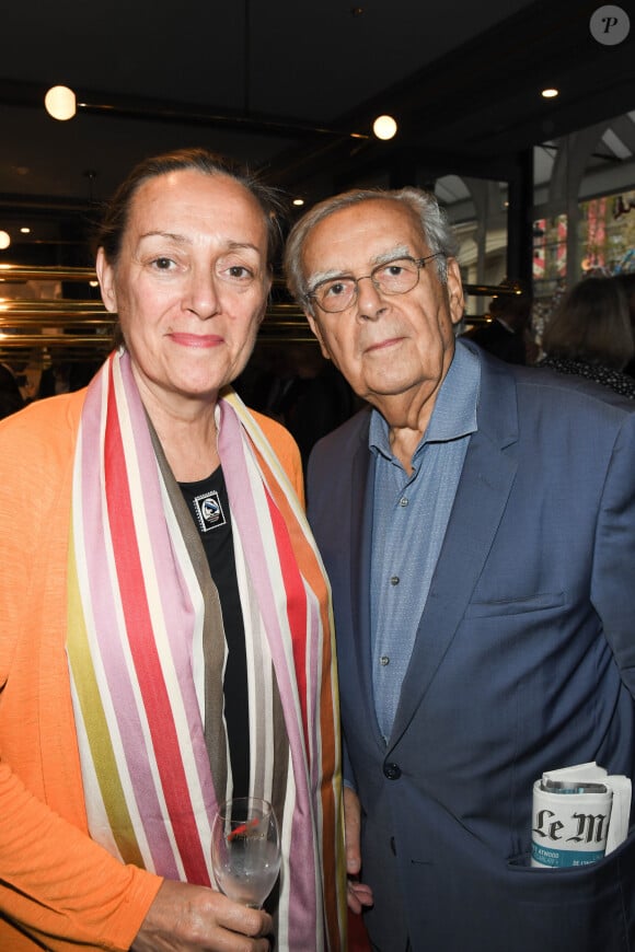 Cécile et Agnès ont la même maman, Monique Dupuis
Exclusif - Bernard Pivot et Monique Dupuis lors de la soirée d'inauguration de la brasserie Paul Bocuse dans l'hôtel du Louvre, dans le 1er arrondissement de Paris, France, le 12 septembre 2019. © Coadic Guirec/Bestimage