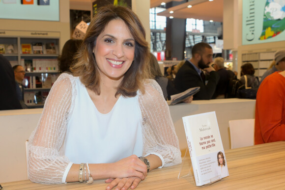 Sonia Mabrouk lors de la 37ème édition du Salon du livre au parc des expositions, à la porte de Versailles, à Paris, France, le 26 mars 2017. © CVS/Bestimage 