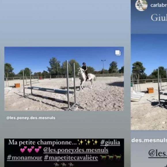 Carla Bruni, Instagram