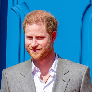 Le prince Harry, duc de Sussex et Meghan Markle, duchesse de Sussex, arrivent à l'hôtel de ville pour l'événement Invictus Games Dusseldorf 2023 One Year to Go, à Düsseldorf, Allemagne, le 6 septembre 2022. 