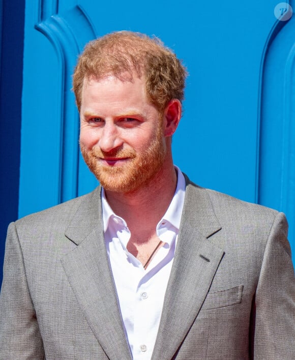 Le prince Harry, duc de Sussex et Meghan Markle, duchesse de Sussex, arrivent à l'hôtel de ville pour l'événement Invictus Games Dusseldorf 2023 One Year to Go, à Düsseldorf, Allemagne, le 6 septembre 2022. 