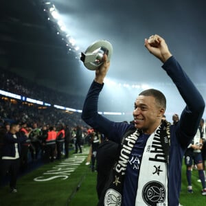 Kylian Mbappé - Dernier match de Kylian Mbappé (25 ans) avec le PSG en Ligue 1 Uber Eats lors de la rencontre "PSG-Toulouse" (1-3) au Parc des Princes à Paris le 12 mai 2024. © Franck Fife / Pool /Bestimage