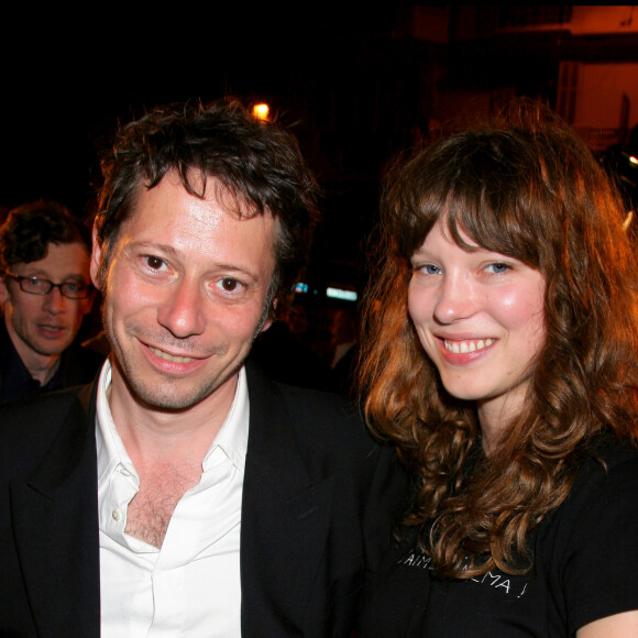 Mathieu Almaric et Léa Seydoux à Cannes, 60e édition du Festival en 2007.
