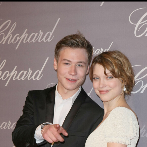 David Kross et Léa Seydoux - 62e édition du Festival de Cannes en 2009.