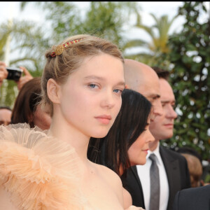 Léa Seydoux - Montée des marches à Cannes, 2010.