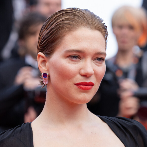 On peut le dire.
Léa Seydoux - Montée des marches du film " L'Innocent " lors du soixante-quinzième Festival International du Film de Cannes. © Olivier Borde / Bestimage 