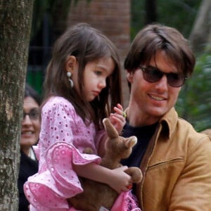 Tom Cruise et sa fille Suri à New York