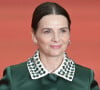 Et notamment à cette interview qu'elle accordait à "Marie Claire" l'an passé.
Juliette Binoche, porte une robe conçue spécialement pour elle par Prada, à la première du film "La Passion de Dodin Bouffant" (The Pot Au Feu) lors du 18ème Rome International Film Festival, à l'auditorium Parco Della Musica de Rome, Italie, le 21 octobre 2023. © Mario Cartelli/SOPA Images/ZUMA Press/Bestimage