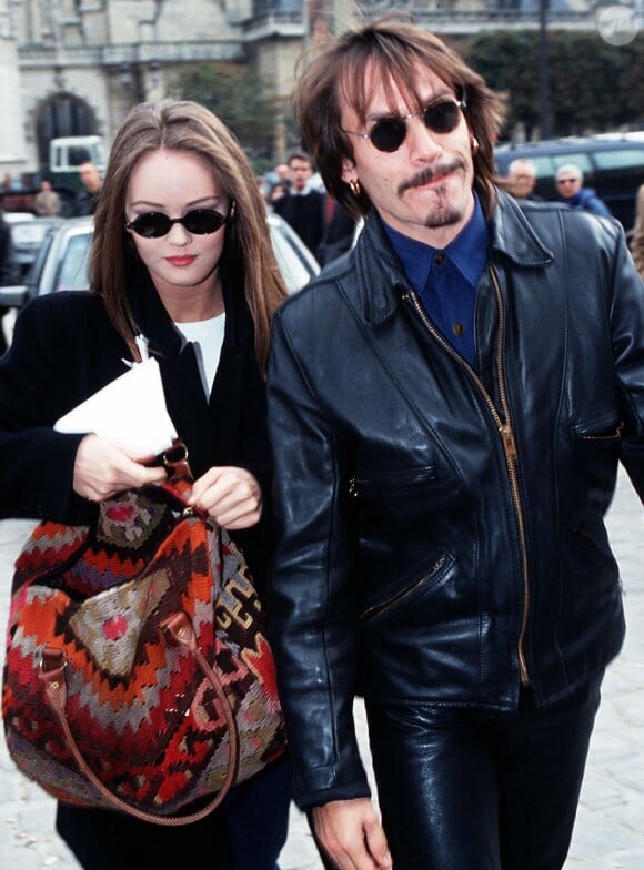 Florent Pagny et Vanessa Paradis en 1991