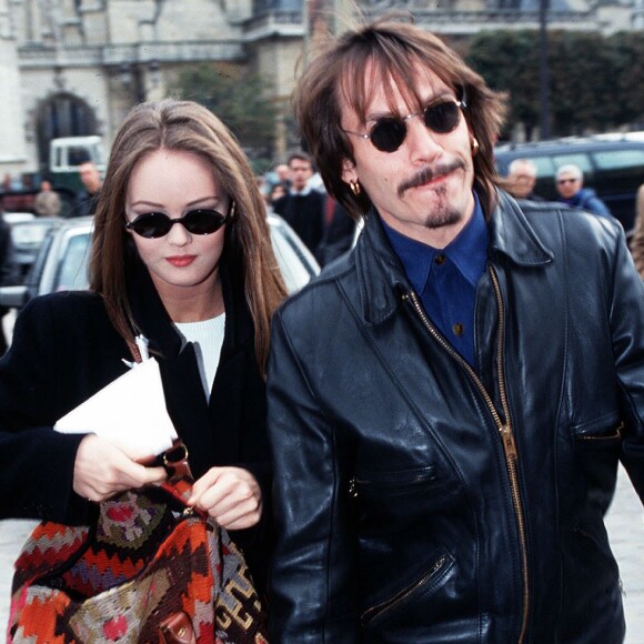 Florent Pagny et Vanessa Paradis en 1991