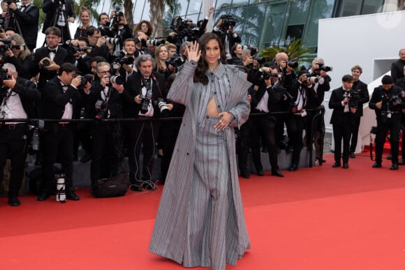 Cindy Bruna - Montée des marches du film " Furiosa : A Mad Max Saga " pour la cérémonie d'ouverture du 77ème Festival International du Film de Cannes, au Palais des Festivals à Cannes. Le 15 mai 2024 © Olivier Borde / Bestimage