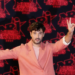Jérémy Frerot lors de la 23ème édition des NRJ Music Awards 2021 au Palais des Festivals de Cannes, le 20 novembre 2021. 