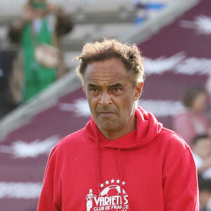 Yannick Noah - A l’occasion des 100 ans du parc Lescure, Bordeaux accueille au stade Chaban-Delmas un match de gala opposant les gloires des Girondins de Bordeaux au Variétés Club de France le mardi 14 mai 2024. © Patrick Bernard/ Bestimage