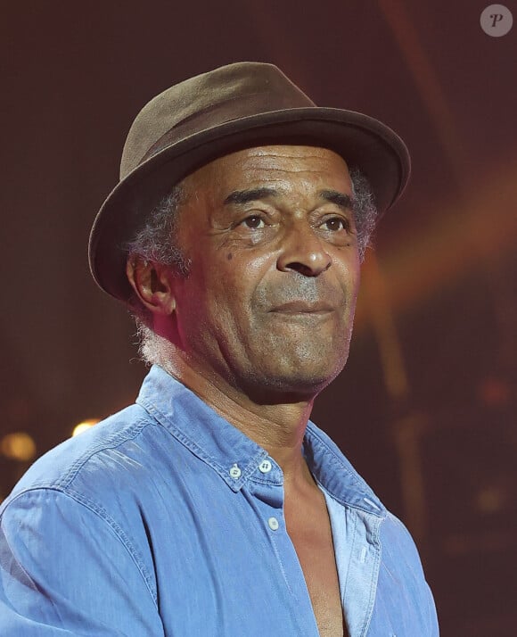 Yannick Noah souffre d'une rupture des tendons au niveau des ischio-jambiers
Yannick Noah (parrain du Psychodon) - 5ème édition de l'émission "Psychodon, Unis face aux maladies psychiques" à l'Olympia à Paris le 12 juin 2023. © Coadic Guirec/Bestimage