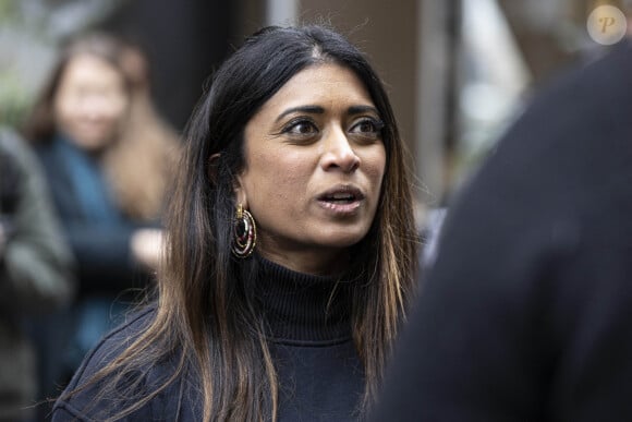 Prisca Thevenot, Ministre déléguée chargée du Renouveau démocratique de France, porte parole du gouvernement, est en visite au planning familial de Strasbourg le 7 mars 2024. © Elyxandro Cegarra / Panoramic / Bestimage 