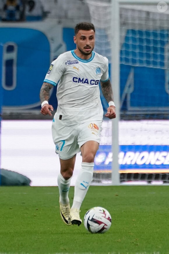 Jonathan Clauss (Olympique de Marseille) - Match de Ligue 1 Uber Eats "Lens - Marseille (2-1)" au stade Bollaert-Delelis, le 28 avril 2024.