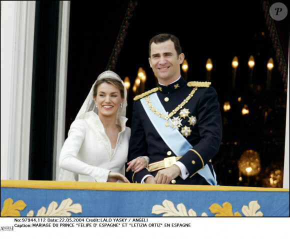 Letizia Ortiz et Felipe d'Espagne - Mariage du prince Felipe d'Espagne et de Letizia