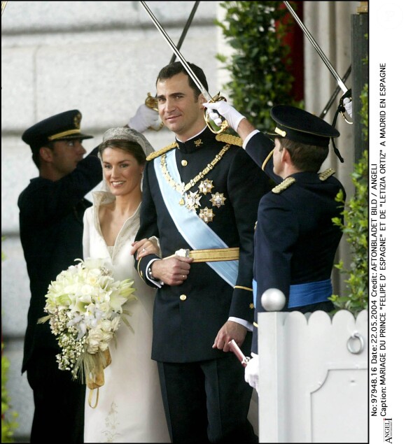 Letizia Ortiz et Felipe d'Espagne - Mariage du prince Felipe d'Espagne et de Letizia