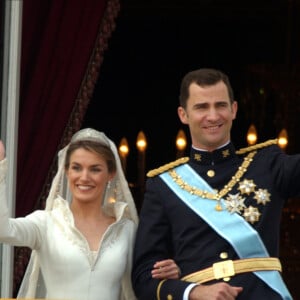 Mariage du prince Felipe d'Espagne et de Letizia Ortiz. Le 22 mai 2004 