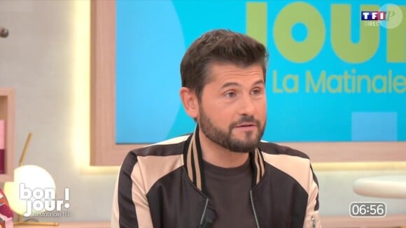 Christophe Beaugrand s'est empressé de justifier son absence
Christophe Beaugrand sur le plateau de "Bonjour !"