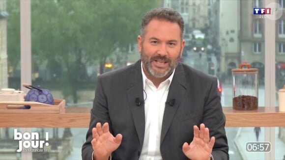 Bruce Toussaint est prévenu : Christophe Beaugrand revient "gonflé à bloc"
Bruce Toussaint sur le plateau de "Bonjour !"