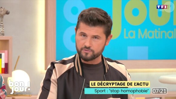 Christophe Beaugrand a repris les commandes du "Décryptage de l'actu"
Christophe Beaugrand sur le plateau de "Bonjour !"