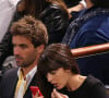 L'ancien tennisman faisait équipe avec Mansour Bahrami dans un match face à Cédric Pioline et Fabrice Santoro

Nolwenn Leroy et Arnaud Clement assistent à l'Open Masters 1000 de Tennis Paris Bercy le 1er novembre 2013.