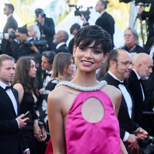 Eve Gilles, Miss France 2024 - Montée des marches du film " Marcello Mio " lors du 77ème Festival International du Film de Cannes, au Palais des Festivals à Cannes. Le 21 mai 2024 © Christophe Clovis / Bestimage 