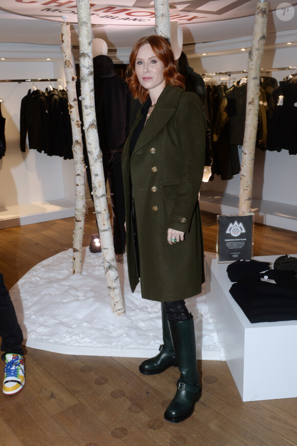 Exclusif - Audrey Fleurot - Celio renouvelle sa collaboration avec Chamonix Mont-Blanc pour l'hiver 2023 le 23 novembre 2023. © Rachid Bellak/Bestimage