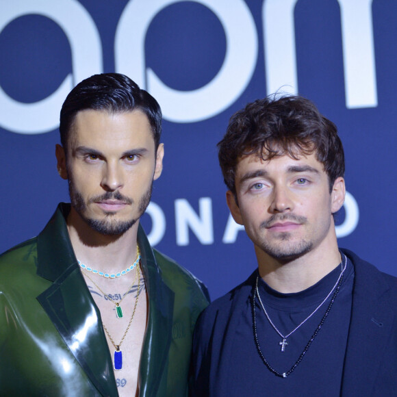 Baptiste Giabiconi, Charles Leclerc - Soirée APM Monaco au restaurant "le Baoli " pour le lancement de la nouvelle collection été APM Monaco lors du 77ème Festival International du Film de Cannes le 22 mai 2024. K. Prette, directrice artistique lance une collection 100% Gold pour cet été avec comme nouvelle égérie de la maison, C. Delevigne. © Rachid Bellak/Bestimage