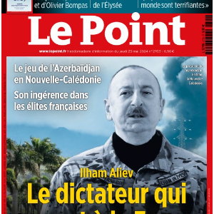 Couverture "Le Point" du jeudi 23 mai 2024