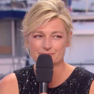 Anne-Elisabeth Lemoine chahutée par un invité dans "C à vous", le 23 mai 2024, Bertrand Chameroy la défend