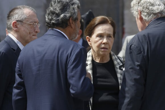 Marie-France Garaud - Cérémonie en hommage à Charles Pasqua à la cathédrale Saint-Louis des Invalides à Paris, le 3 juillet 2015. © Alain Guizard/Bestimage