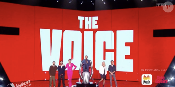 L'occasion de découvrir les coulisses du super show.
Extrait de l'émission "The Voice", TF1