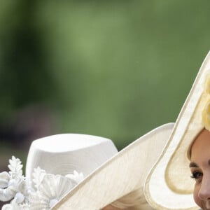 Catherine (Kate) Middleton, duchesse de Cambridge, Camilla Parker Bowles, duchesse de Cornouailles - La parade Trooping the Colour 2019, célébrant le 93ème anniversaire de la reine Elisabeth II, au palais de Buckingham, Londres, le 8 juin 2019. 