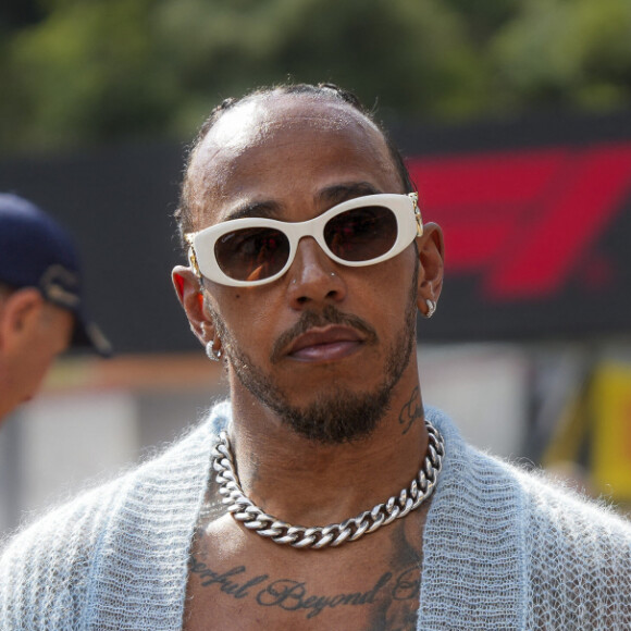 Lewis Hamilton, (GRB) AMG Mercedes Ineos arrive au Grand Prix de Monaco, le 23 mai 2024. © DPPI / Panoramic / Bestimage 