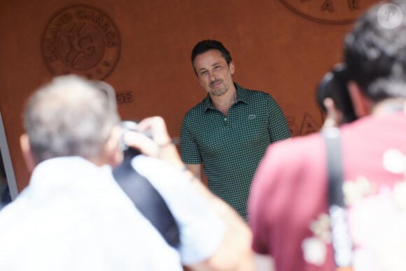 Michaël Cohen au village lors des Internationaux de France de tennis de Roland Garros 2024, à Paris, France, le 26 mai 2024. © Jacovides-Moreau/Bestimage