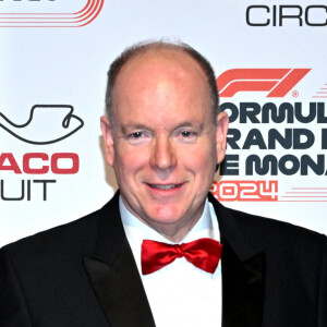 Le prince Albert II de Monaco et la princesse Charlène durant la soirée de gala du 81ème Grand Prix de Formule 1 de Monaco, salle des Etoiles du Sporting de Monaco, le 26 mai 2024. Cette soirée met à l'honneur le vainqueur du Grand Prix, le monégasque Charles Leclerc. © Bruno Bebert/Bestimage 