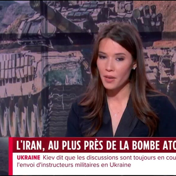 Emilie Broussouloux co-présente avec lui "Brunet, Broussouloux et Cie"
Emilie Broussouloux sur LCI